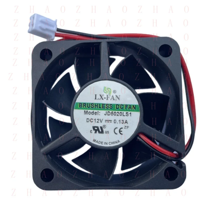 L+ for LX-FAN JD5020LS1 DC12V 0.13A 2line 50*50*20mm Cooling Fan