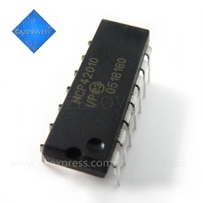 

10pcs/lot MCP42010-I/P MCP42010 DIP-14 In Stock