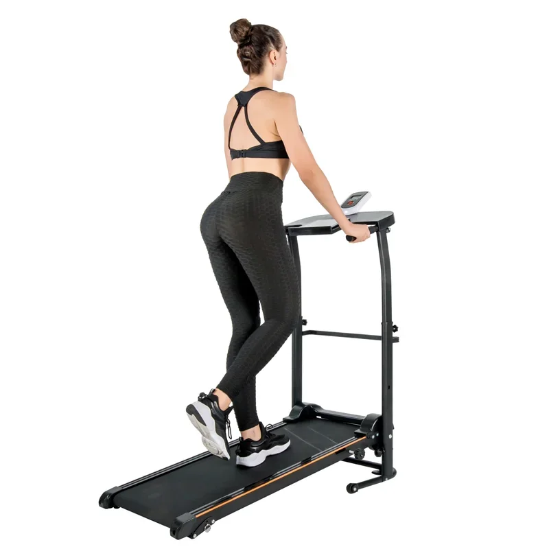 New Arrival Foldable Treadmill Running Machine Customized Logo Home Gym Fitness Manual Treadmill