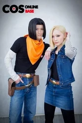 Android 18 Android 17 Cosplay Costume Custom sizes