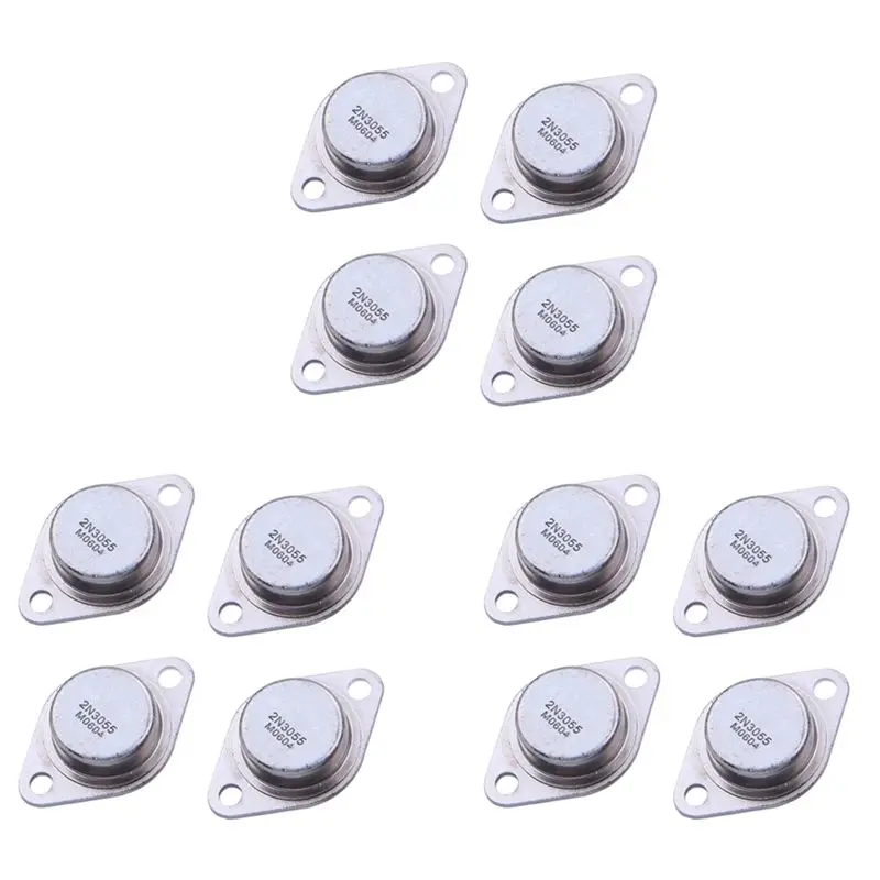 12 X 2N3055 15A 60V NPN AF Audio Power Transistor TO-3-Y41A