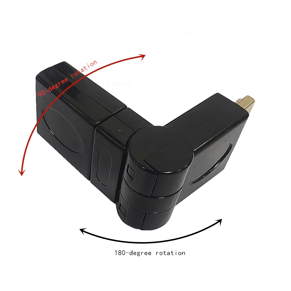 HDMI-Compatible Male to Female Connector 360 Rotation Adjustable HDTV Plug Adapter Extension Cable Converters for PC