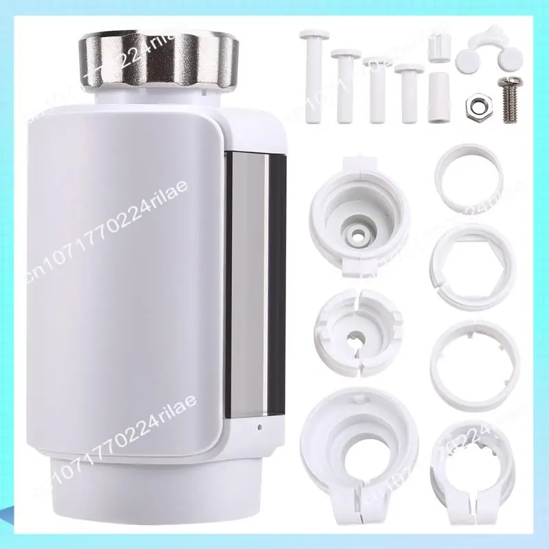 A17Z Tuya Zigbee Умный термостатический клапан радиатора Автоматический Wi-Fi клапан контроля температуры поддерживает Alexa