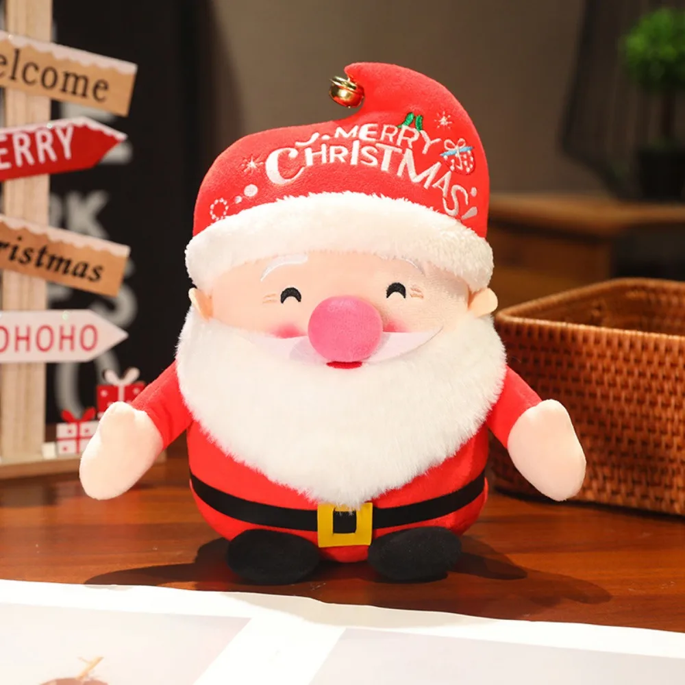 

Plush Christmas Stuffed Plush Toys Snowman Super Soft Santa Claus Plush Dolls Christmas Tree Lovely Christmas Reindeer Doll Kids
