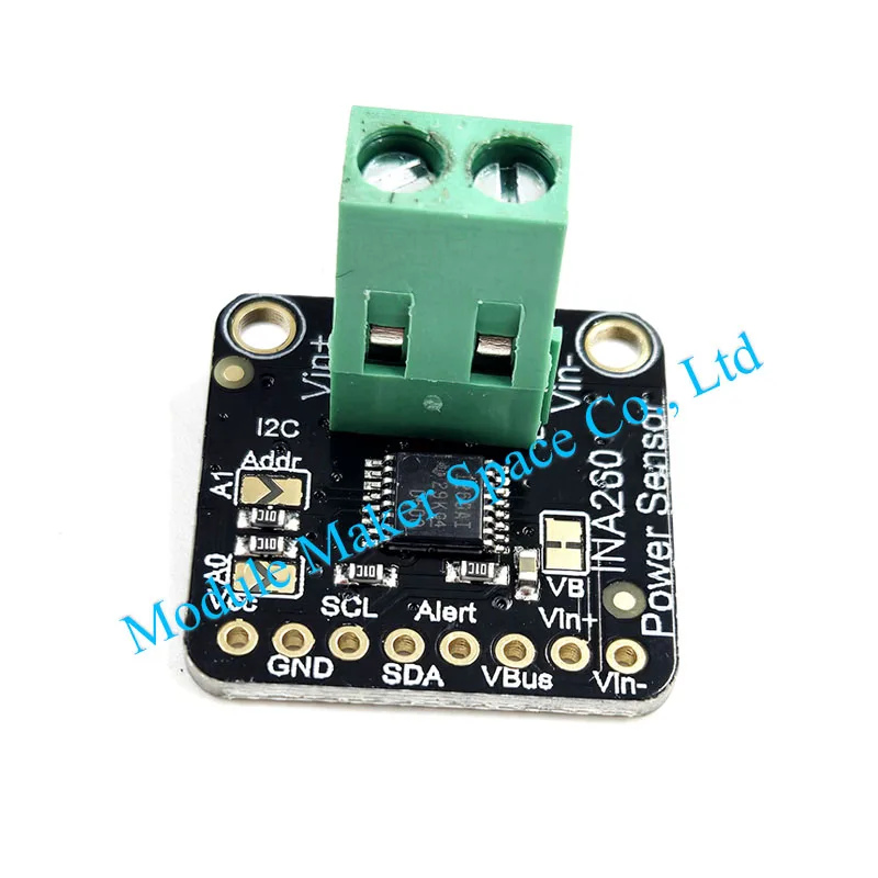 Moduł czujnika napięcia i prądu INA260 High-Side / Low-Side, wysoka precyzja, dwukierunkowe pomiarowanie I2C dla Arduino — zdjęcie produktu 5