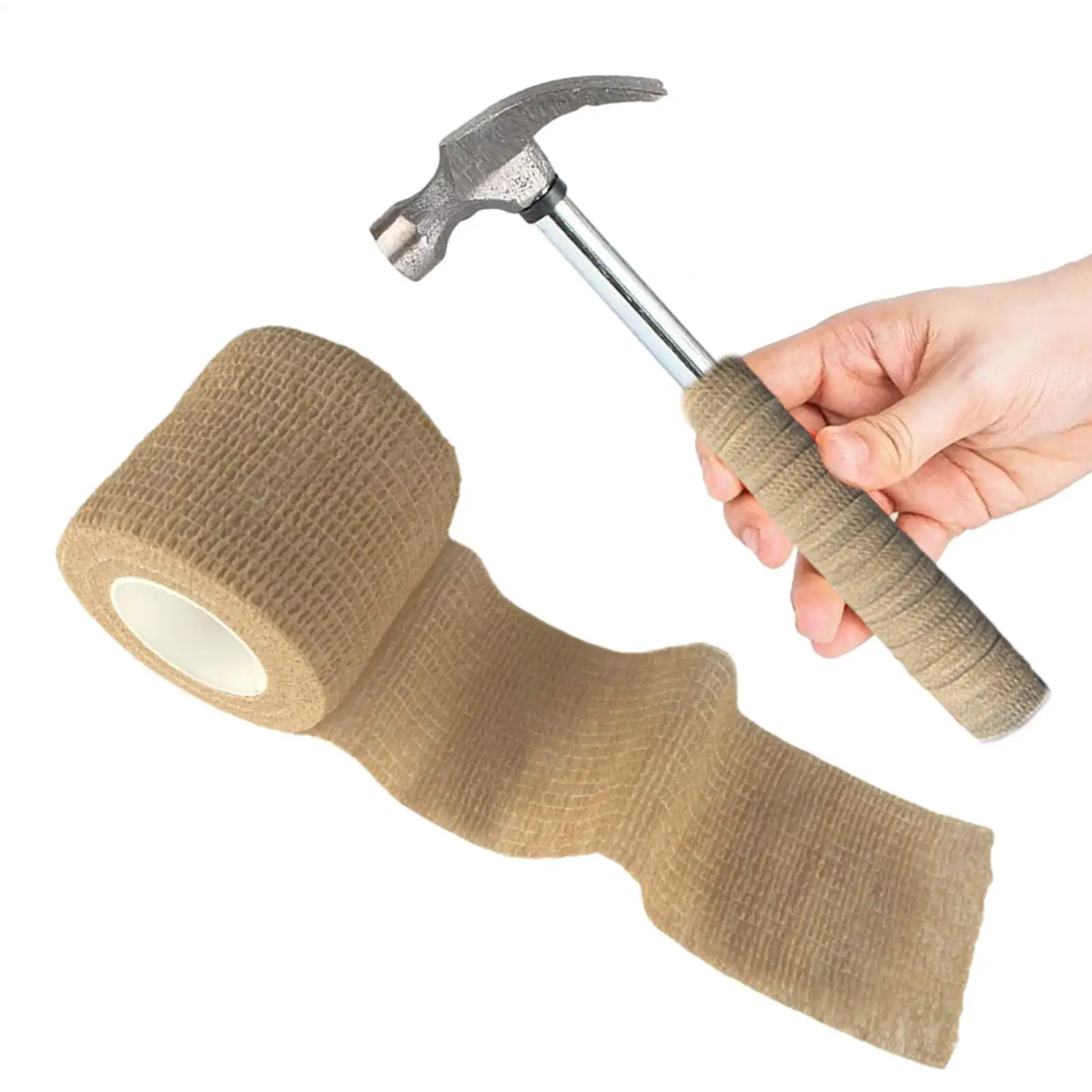 Pot Handle Anti-Scalding Tape Non-Adhesive Self-Adhesive Iron Pot and Hot Pot Handle Tape Anti-Slip Handle Tape Racket Anti-Slip