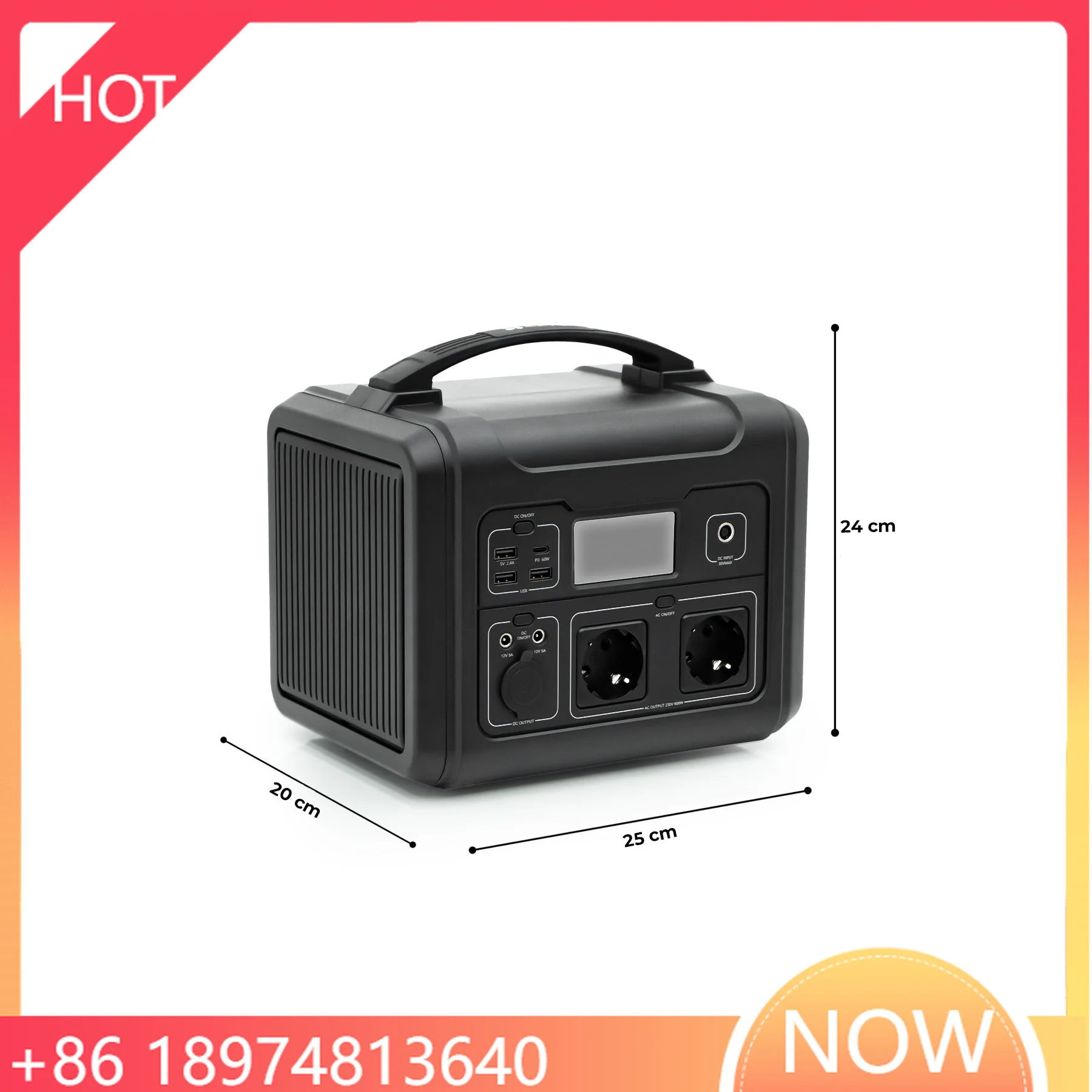 

EZVIZ PS600 Portable Power Station-Made In Turkey