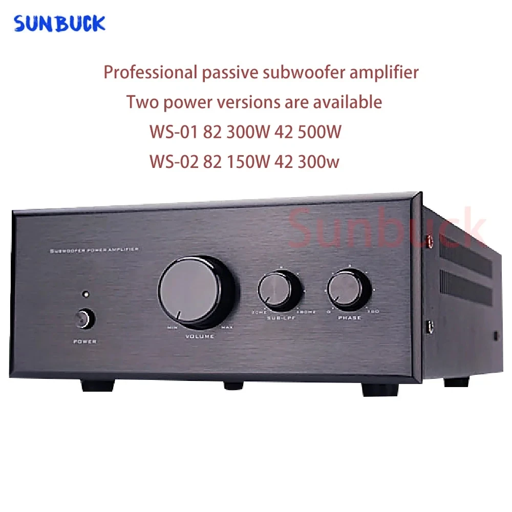 

Sunbuck HIFI 5200 1943 500W Amplifier for subwoofer 5.1 2.1 System Home theater Passive Subwoofer Amplifier dedicated