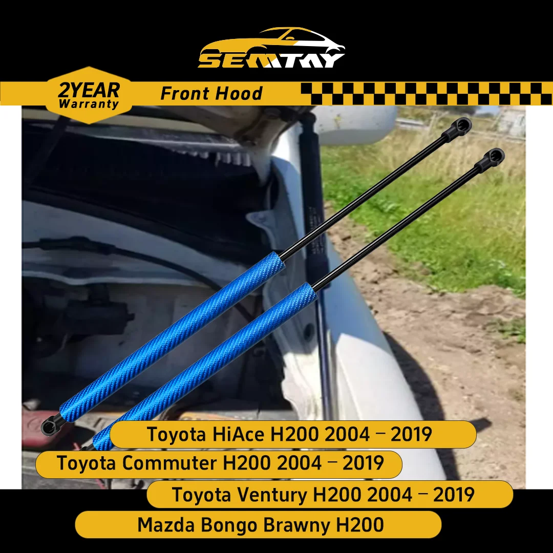 SEMTAY Hood Struts for Mazda Bongo Brawny H200/Toyota HiAce/ Commuter H200/2004–2019 Bonnet Damper Auto Part Vehicle Accessory