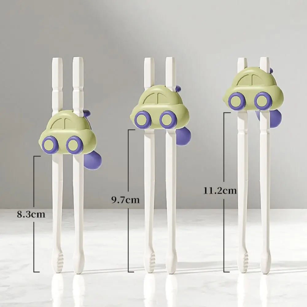 Non-Slip Grip Learning Practice Chopsticks Automatic Rebound Ergonomic Training Chopsticks Step-by-step Beginner Friendly
