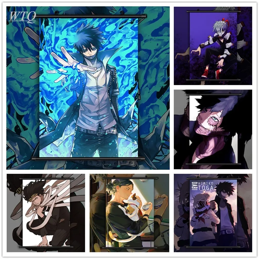 Boku No Hero Academia Aizawa Shouta Dabi Wall Poster Anime Posters Canvas Painting Wall Decor Wall Art Picture Room Home Decor