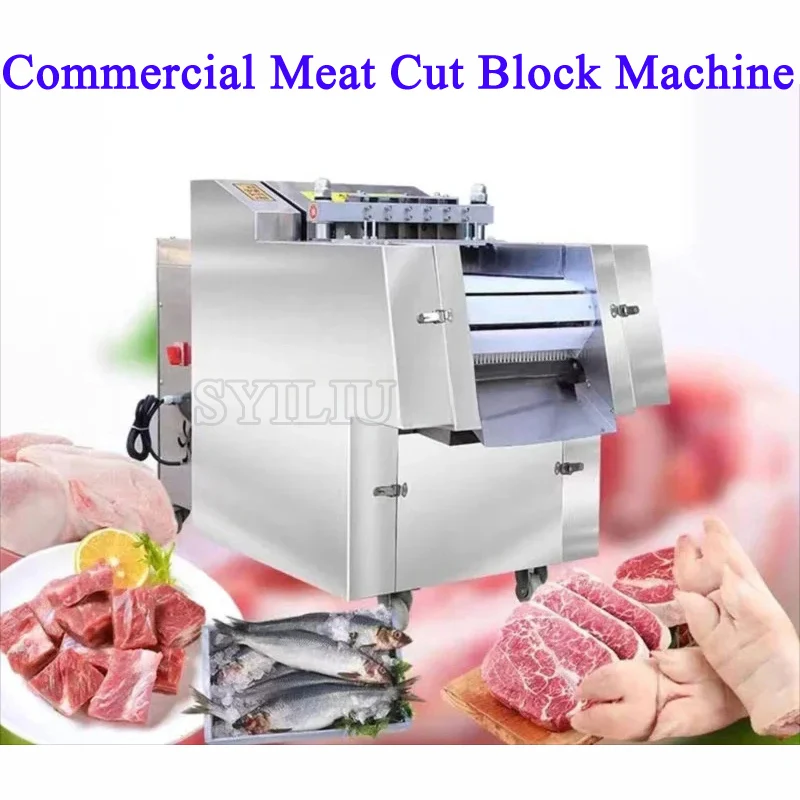 

Машина для резки цельной курицы Маленькая машина для резки полосок мяса и рыбы Машина для резки костей из нержавеющей стали