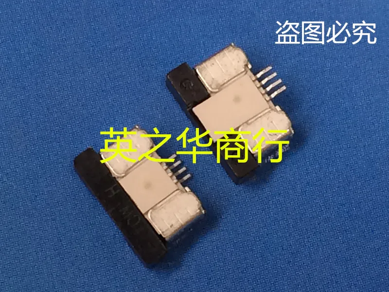 30pcs original new FPC 4P 0.5MM drawout seat H=2.0MM lower connection