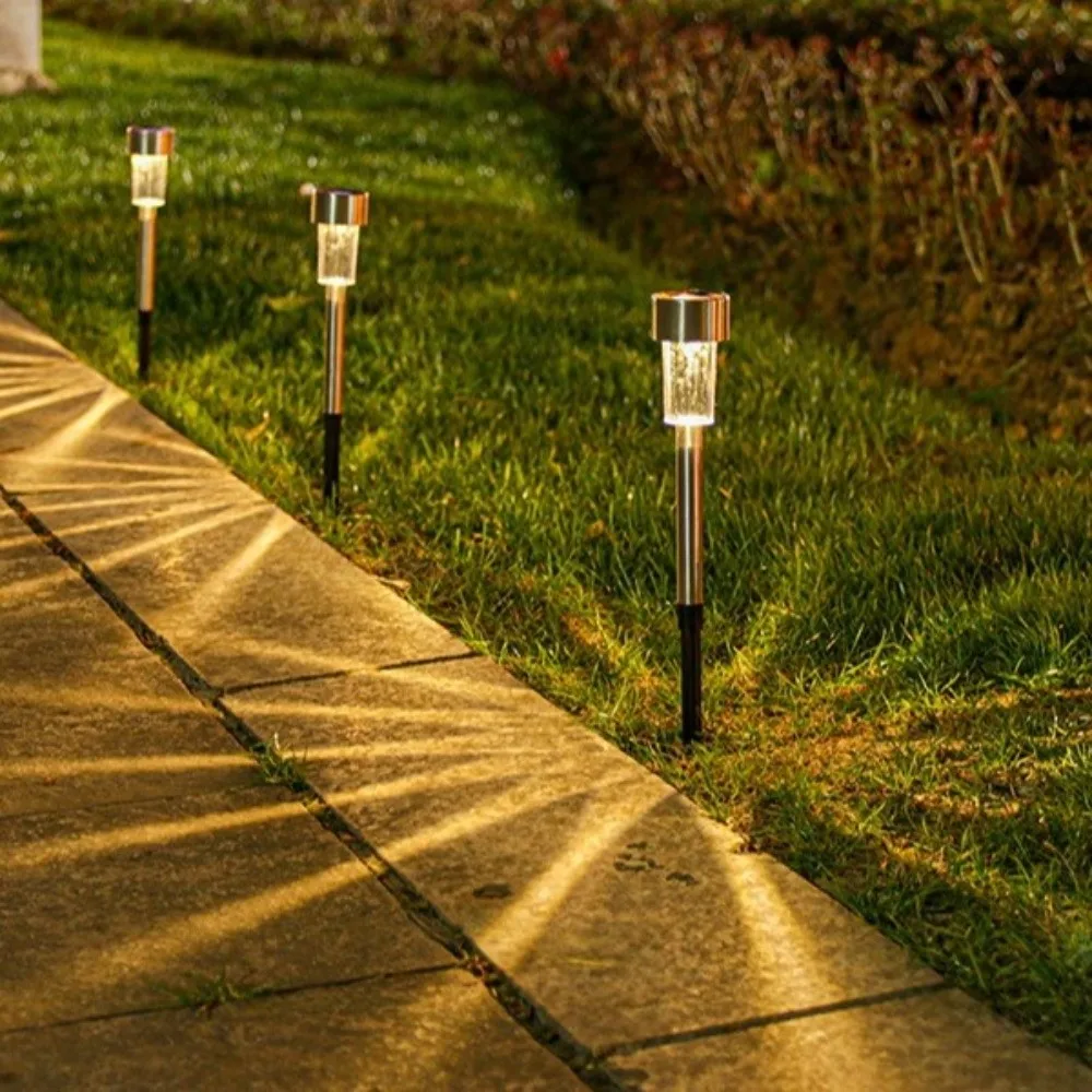 Solar-powered Lawn Lights Multicolor Waterproof Garden Decorative Ground Lights Ground Lights Rural Courtyard Lighting Equipment