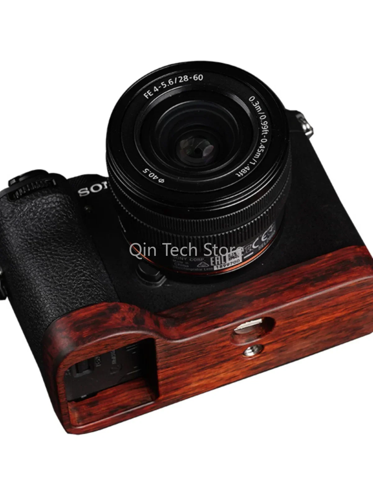 Быстросъемная деревянная рукоятка из черного дерева, опорная пластина камеры для Sony A7R2 A7S2 A7M2 Arca Swiss Clamp, крепление для штатива