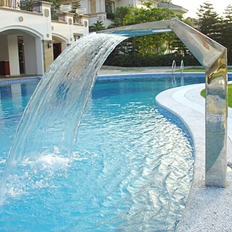 Stainless Steel Water Curtain Nozzle For Hydrotherapy Pool Massage Bath SPA Equipment 304 Stainless Steel Pat Shower