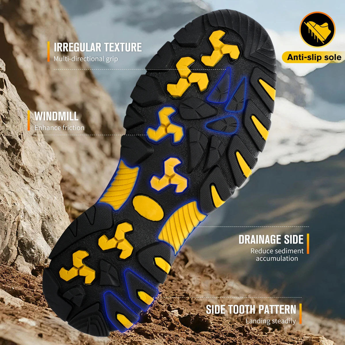 Steel Toe Cap Boots High Top Safety Protective Shoes Men Construction Working Boots Anti-smash and Anti-puncture Working Boots