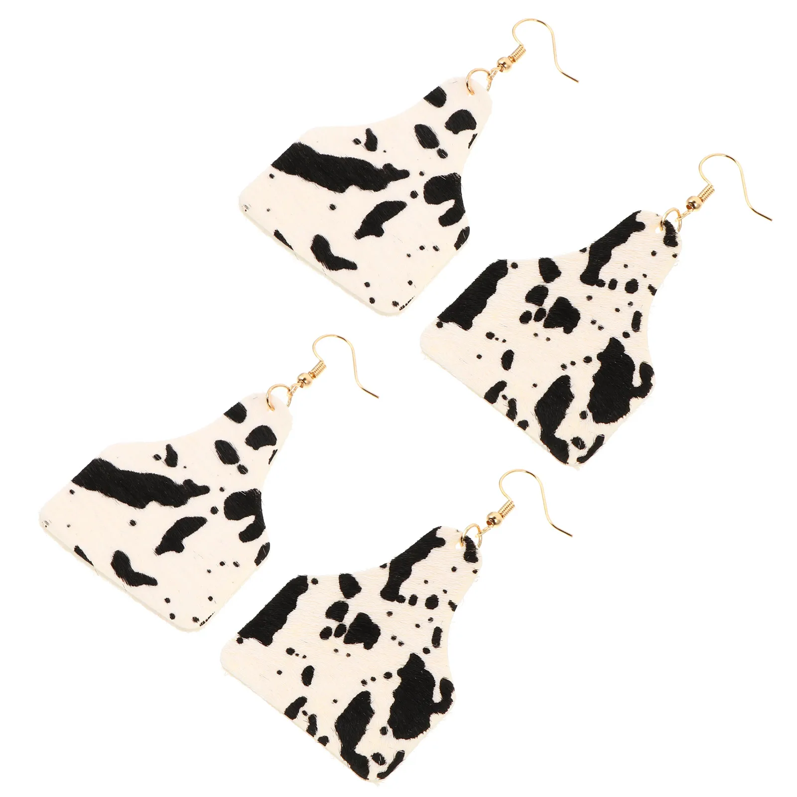 Orecchini modello mucca Accessori moda Dangler Donne Ragazze Primavera Estate Autunno Inverno Lunga ritenzione del colore