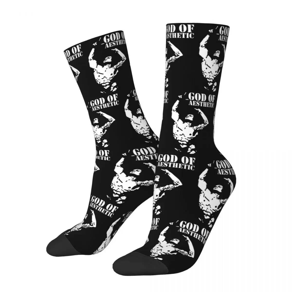 

Fashion Muscle Men Socks God Of Aesthetic Zyzz Accessories Warm High Quality Socks for All Season