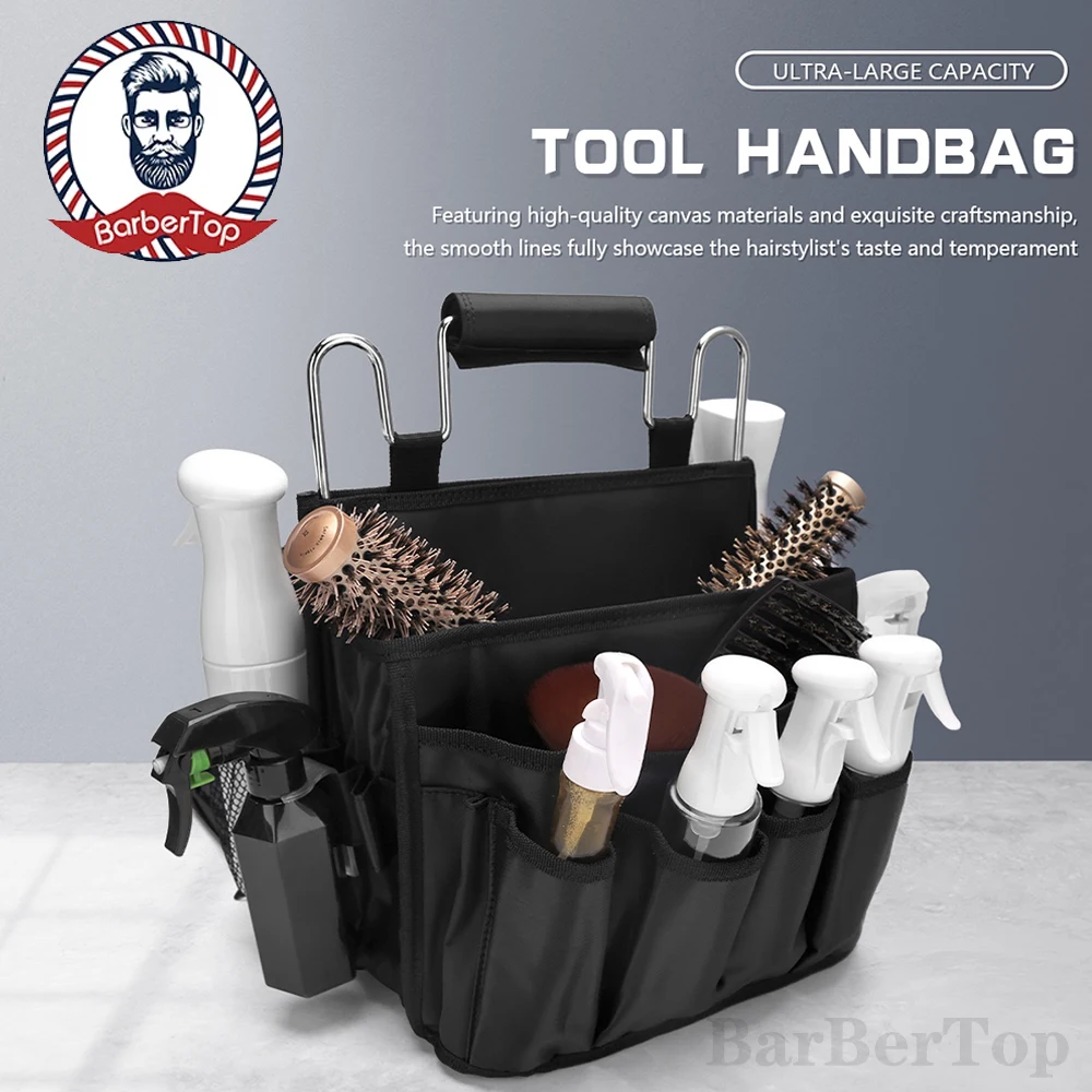 Waterproof Salon Hair Dryer Barber Storage Bag Multi-Function Travel Box  Scissors Shavers Compartment Special-Purpose