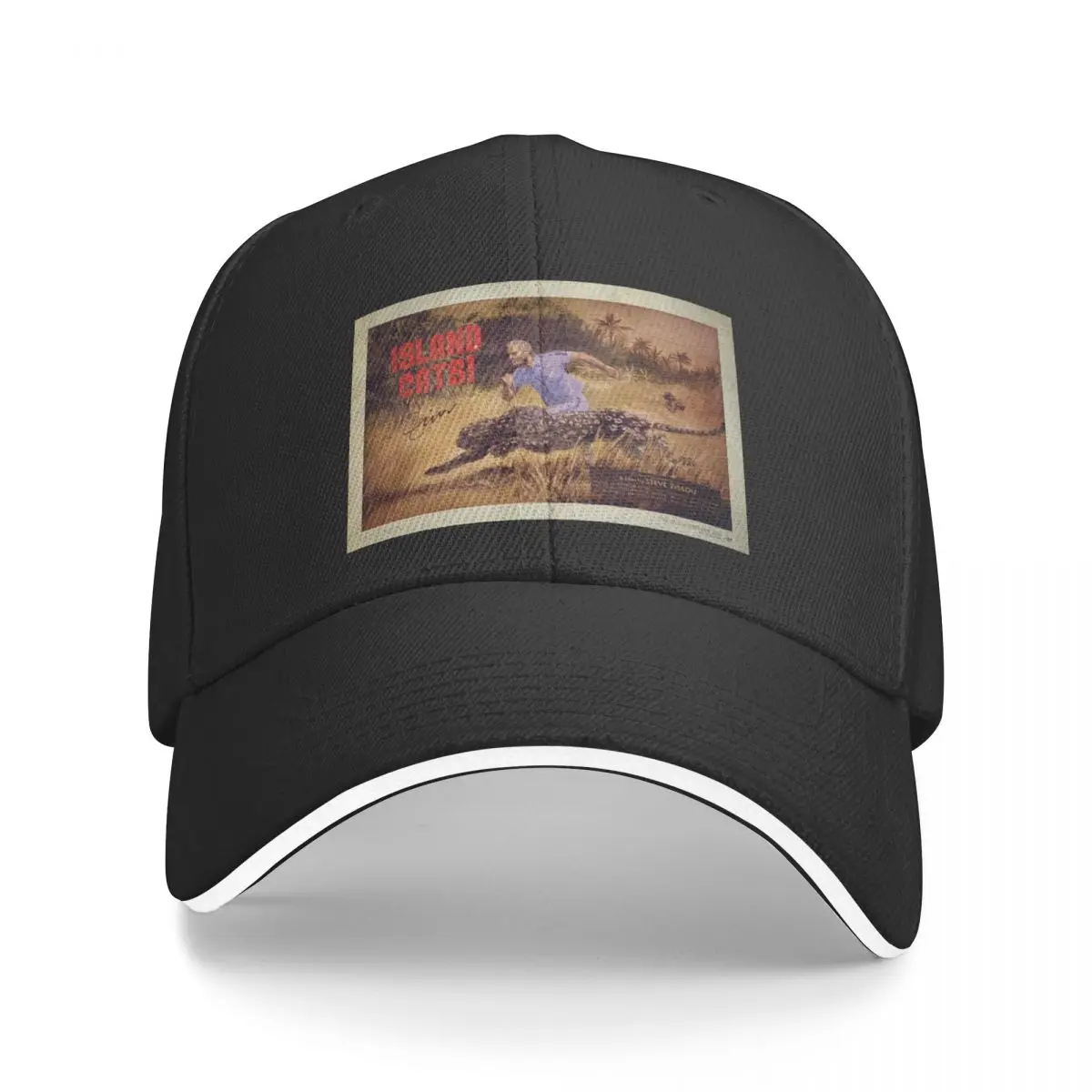 The Life Aquatic - Team Zissou Collectible Card No. 3 Baseball Cap Hat Man Luxury Golf Sports Cap Fishing cap Caps Male Women's