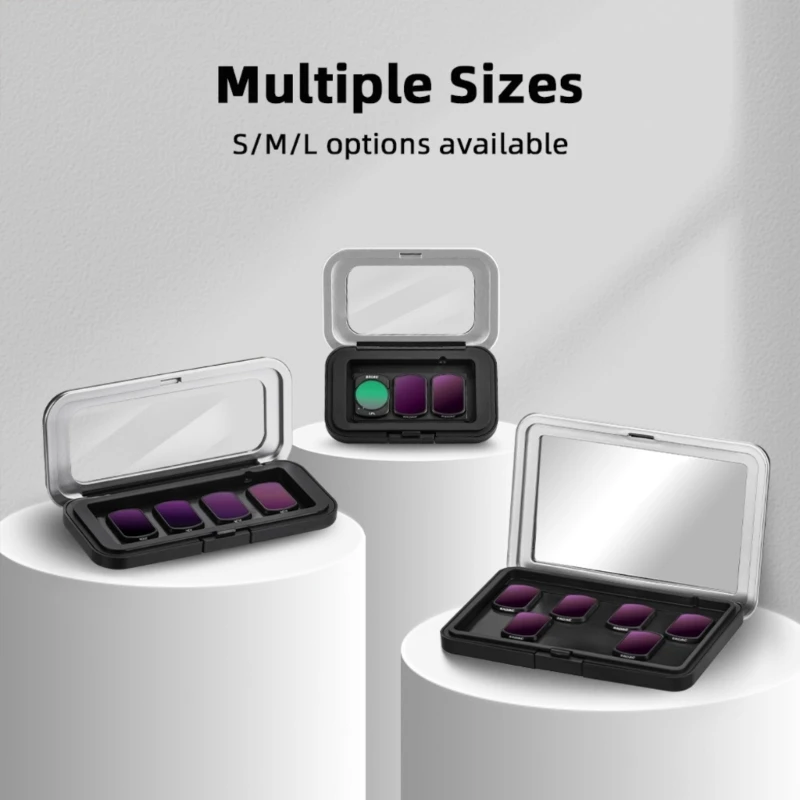 Caixa viagem magnética R1WD para bolsa componente componente componente lente angular do Pocket 3 Camera