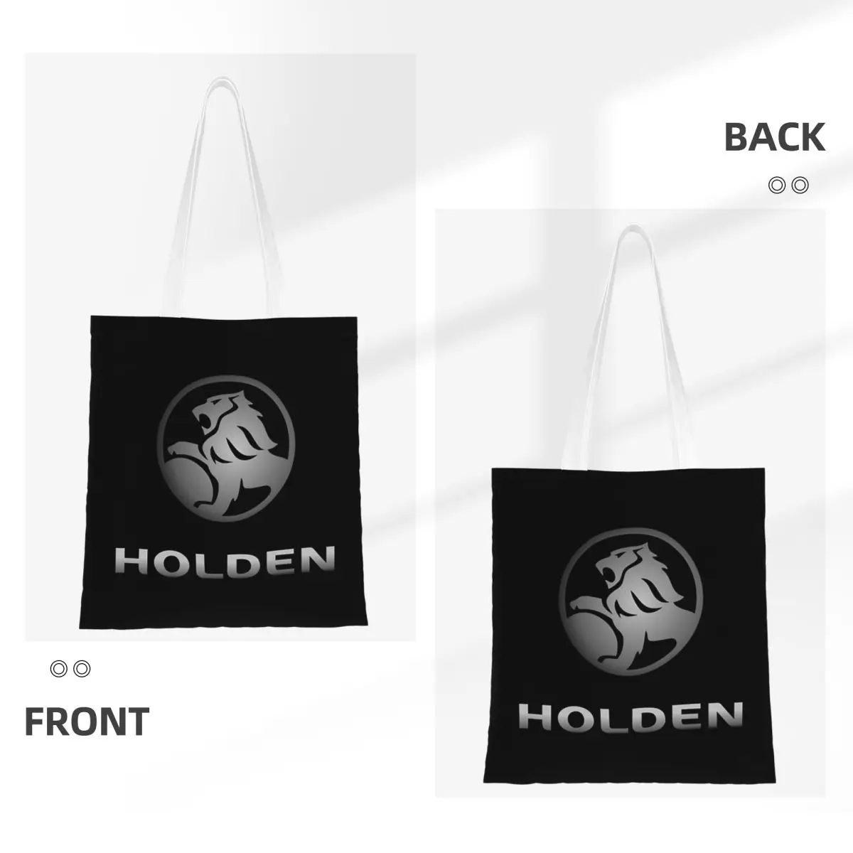 Best Edition Holden Logo Essential Shopping Bags Folding Canvas The Tote Bag Girls Shoulder Tote Travel Handbag