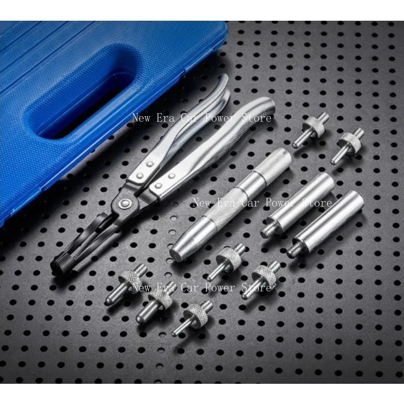 

Suitable for 11 Pieces of Valve Oil Seal Disassembly Tool Set Valve Spring Disassembly Pliers