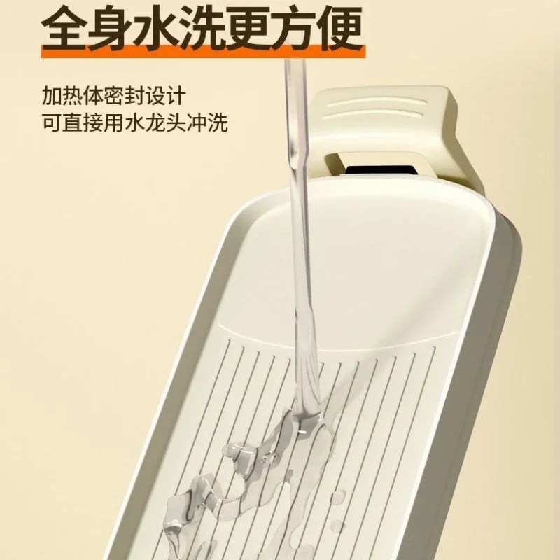 [القسم الأيسر والأيمن] وعاء متكامل للتحميص والشطف، فرن منزلي، وعاء قلي بدون دخاني، مقلاة خبز متعددة الوظائف