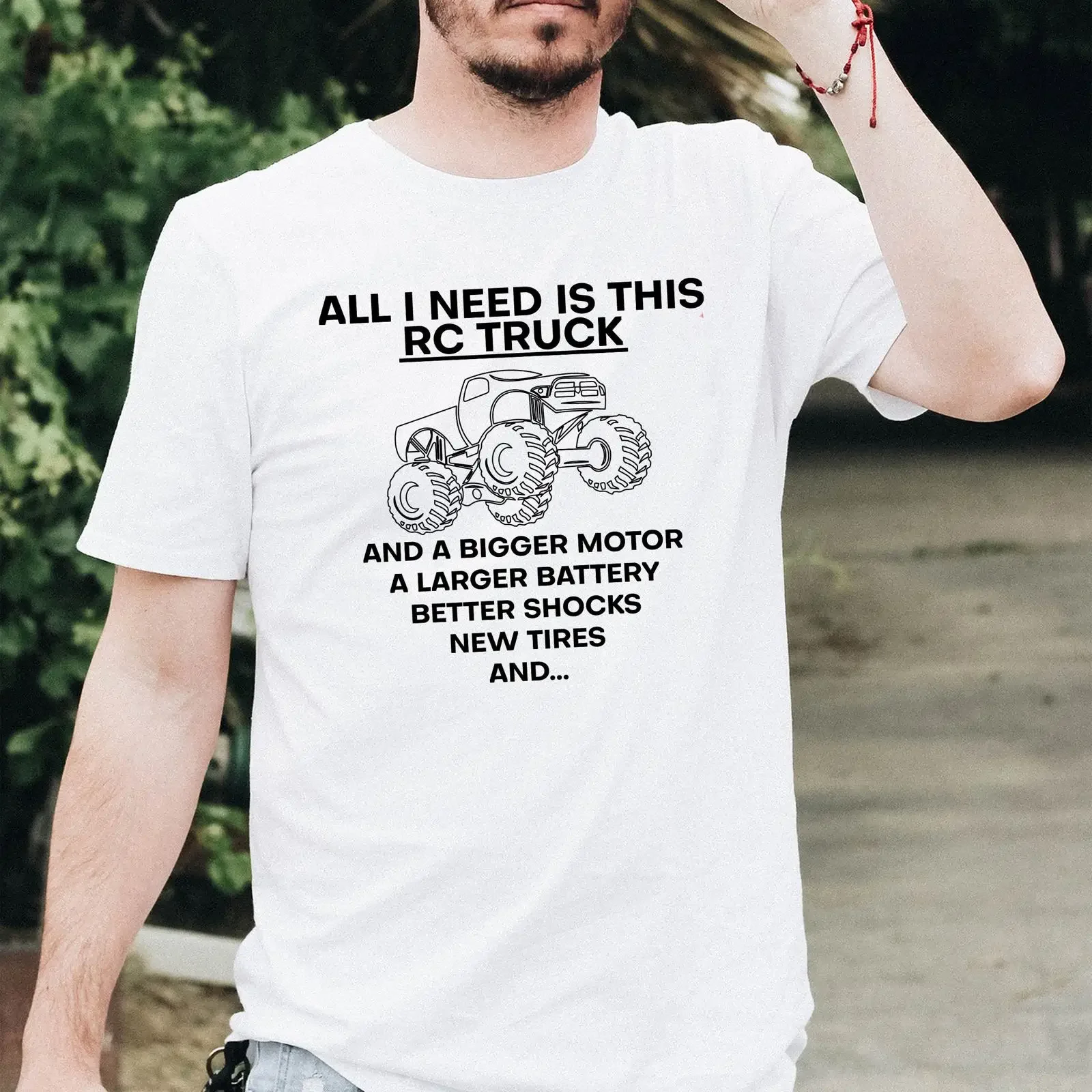 All I Need Is This RC Truck Funny T Shirt Remote Control Monster Hobbyist  vintage Washed graphic designer clothes Stylish