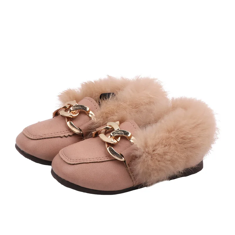 Zapatos Niña Kinder Katoenen Schoenen 2024 Winter Nieuwe Warme Jongens Leren Schoenen Mode Meisjes Casual Schoenen Kids Shoes Kids Shoes Kids Shoes