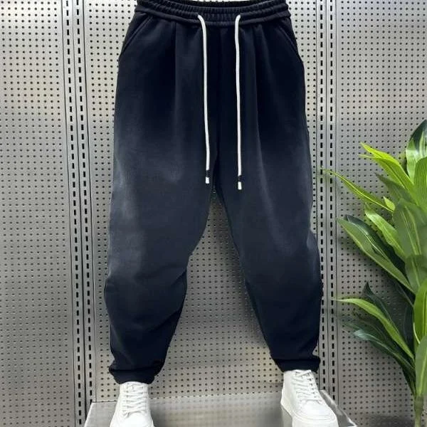

plus Size Harlan Pants Gradient Color Loose Fit Age-Defying 300 Pounds Women's Fashion Autumn Season High Waist Long Trousers