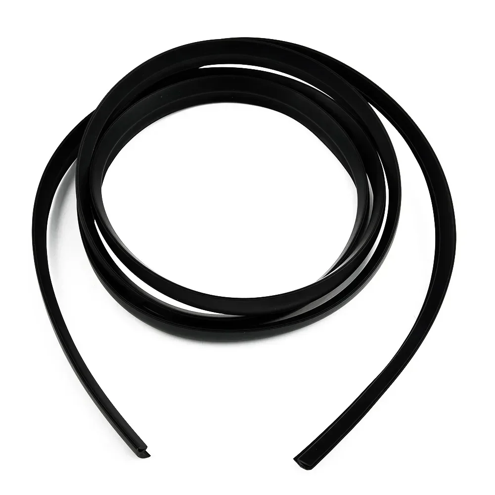 2m H Shape Seal Strip Trim For Car Front Windshield Windscreen Sunroof Weatherstrip Black Rubber 18mm Repalce Car Part