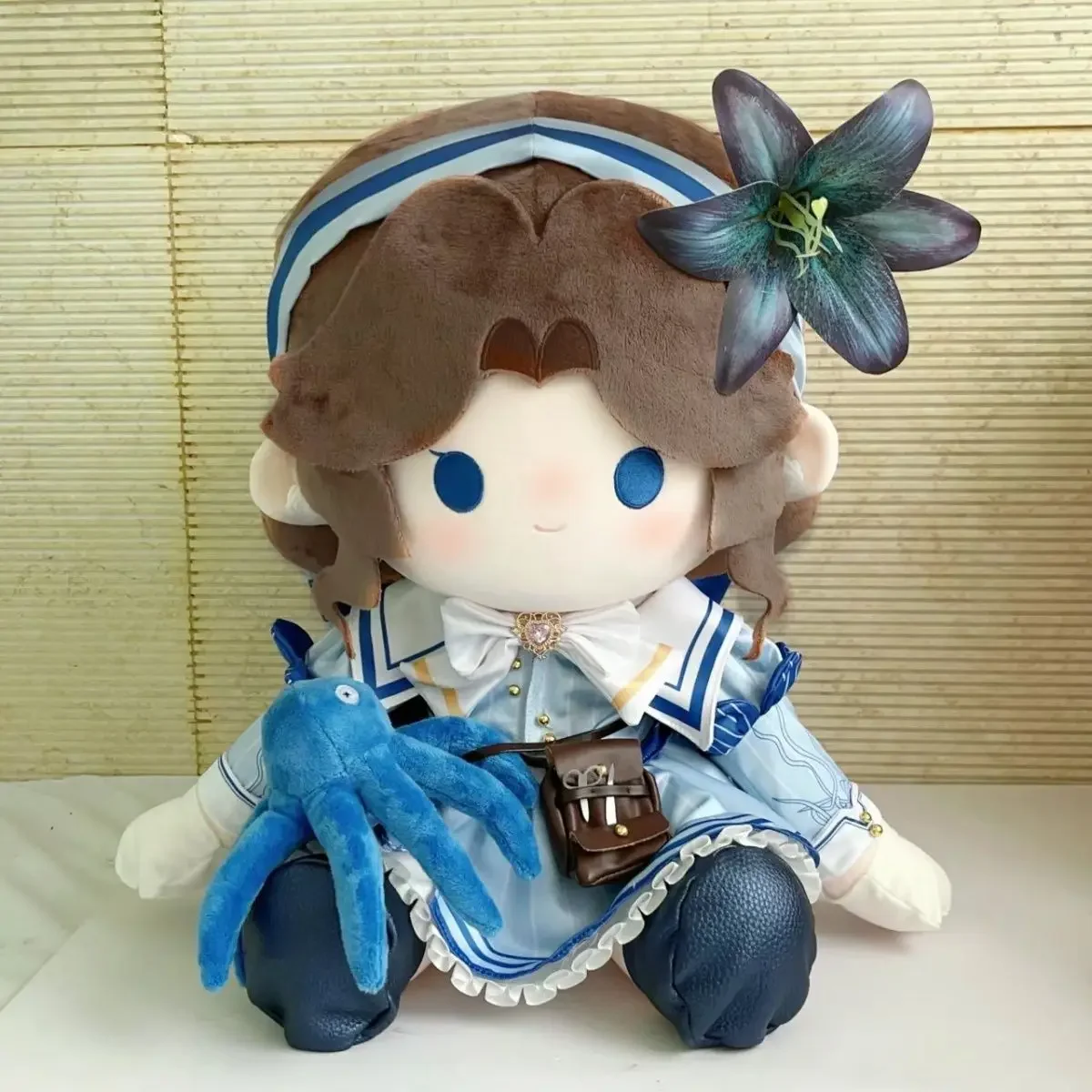 Anime Game Identity V Doctor Emily Dyer Cosplay Plush Stuffed Doll Pillow Dress up Toy Sitting Position Plushie Pillow Gift 40cm