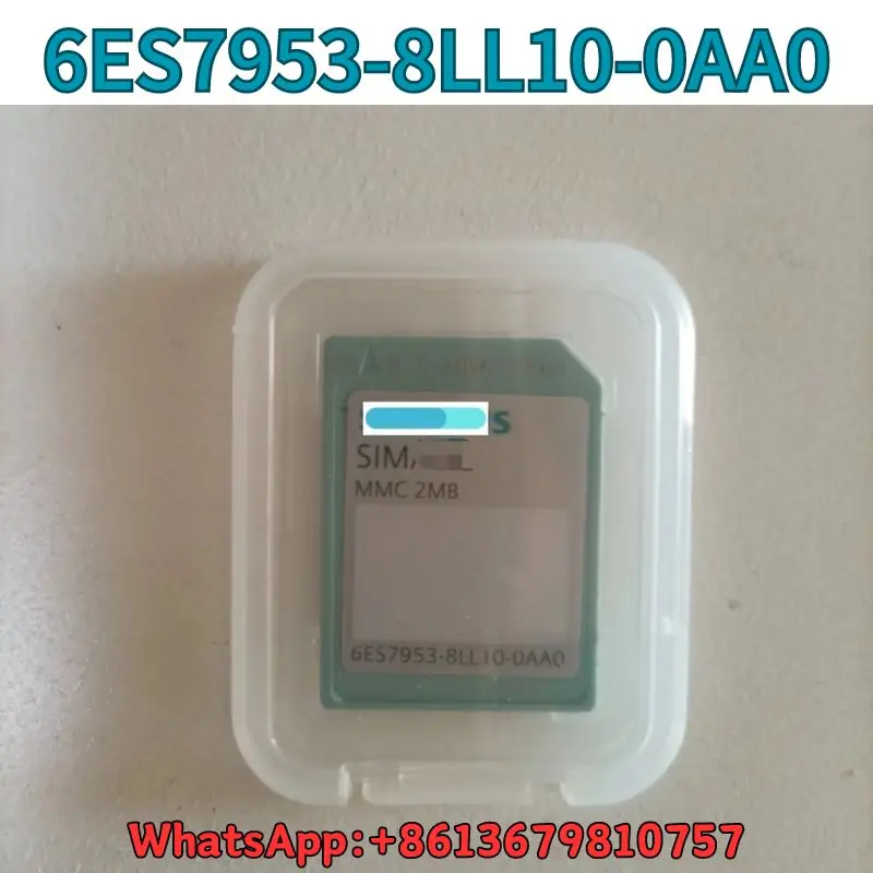 

Used 6ES7953-8LL10-0AA0 Memory Card MMC 2MB test OK Fast Shipping