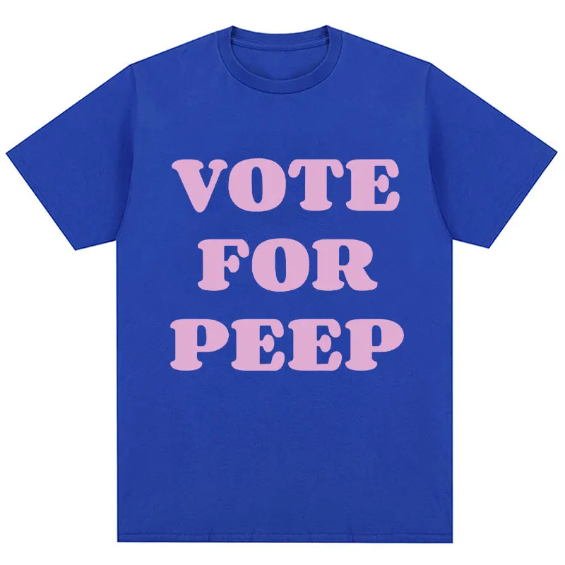 Rapper Lil Peep T Shirt Funny Vote for Peep Men Women T Shirts