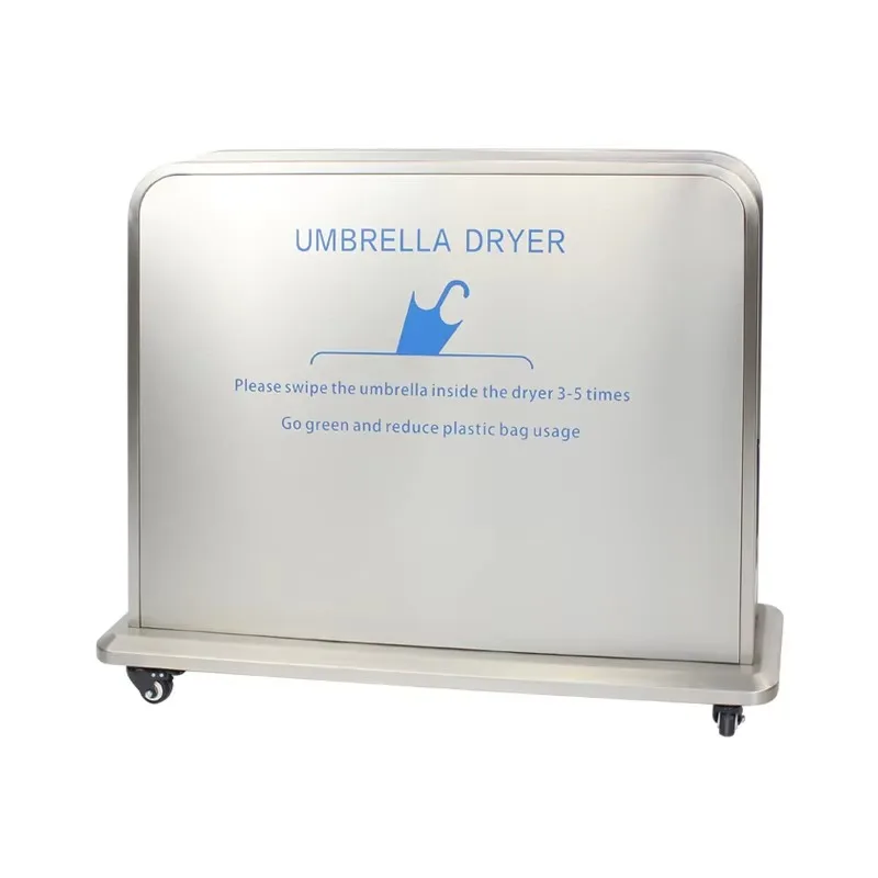 10L Wet Umbrella Dryer Rainwater Snow Remover Stainless Steel Customized Eco Friendly Manual Umbrella Dryer Machine