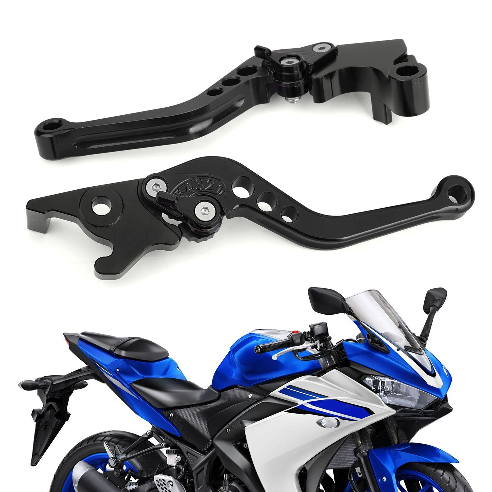 

Areyourshop для YAMAHA YZF R3 R25 MT 25 2015-2017 рычаги тормозной муфты YZF-R3 мотоциклетные тормозные чехлы из алюминия