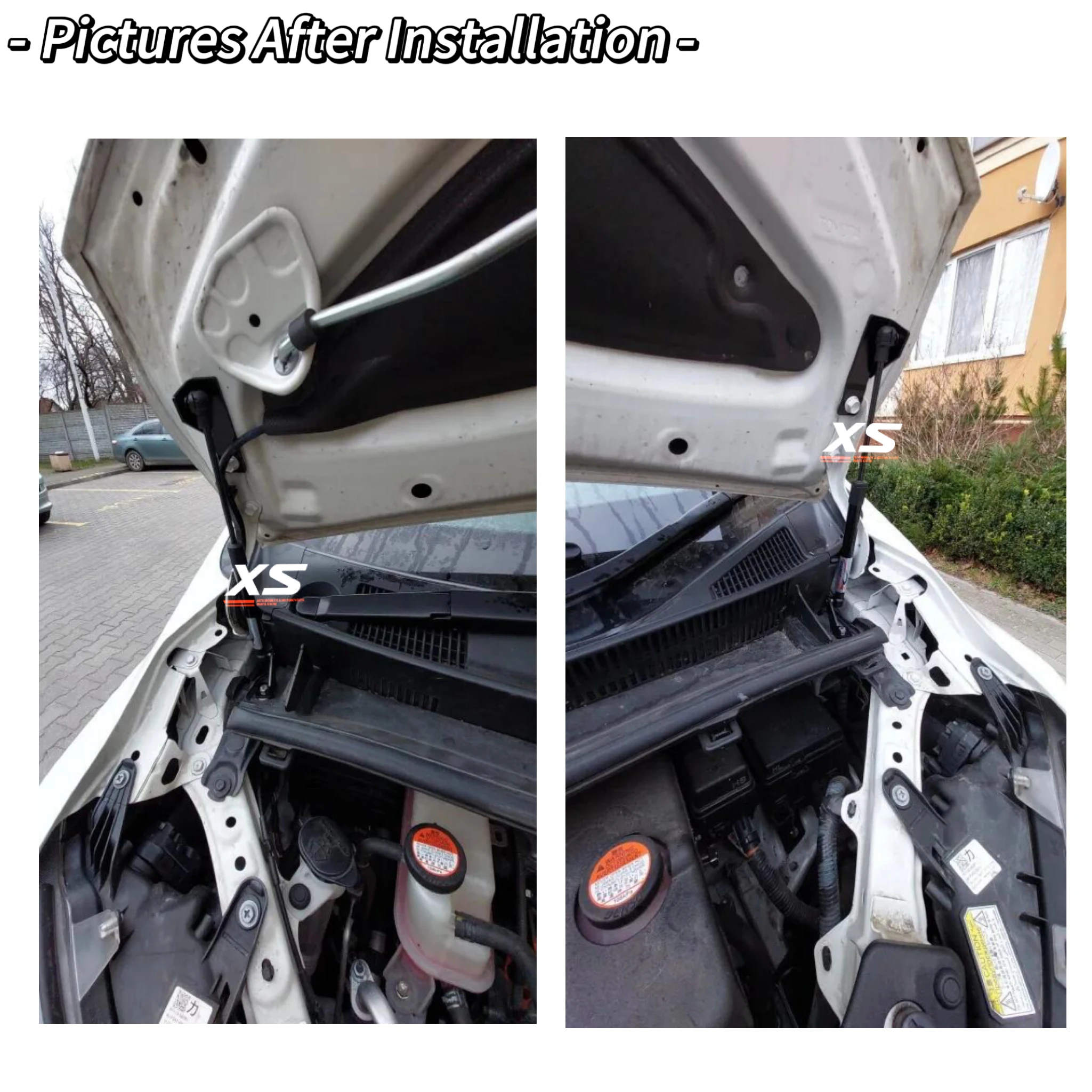 Hood Dampers For Toyota Alphard Vellfire 30 Series 2015-2023 Front Bonnet Modify Shocks Strut Lift Support Piston Rod Gas Spring