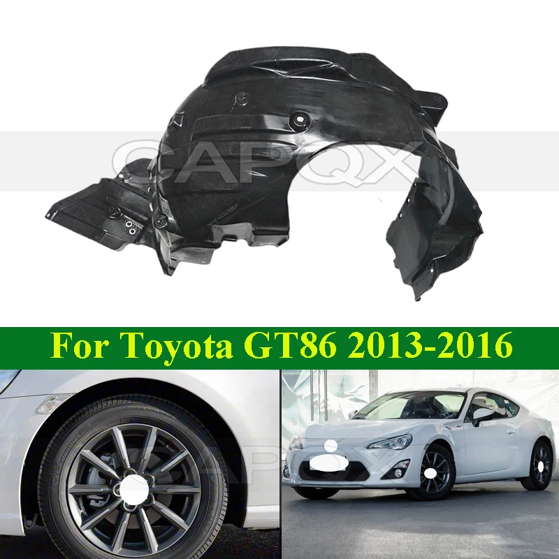 

CAPQX брызговик на подкладке переднего крыла для Toyota GT86 2013-2016, подкладка переднего крыла, внутренний подкрылок