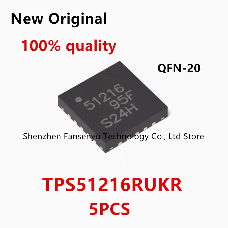 

(5piece)100% New 51216 TPS51216 TPS51216RUKR QFN-20 Chipset