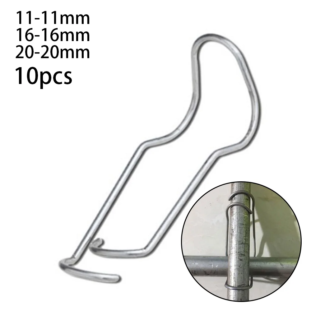 10pcs Connecting Buckles Plant Connecting Buckles Garden Pile Clip Plant Cages Connector Garden Vegetable Garden Stake Connector