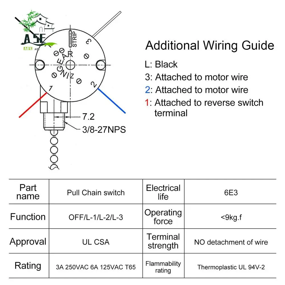 A05E-Ceiling Fan Sw… - image