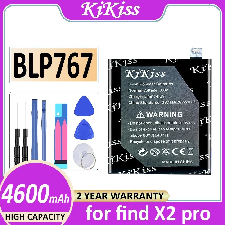 Batteria BLP767 BLP749 4500mAh/4600m per OPPO find X2Pro X2 Pro 5G Batteria