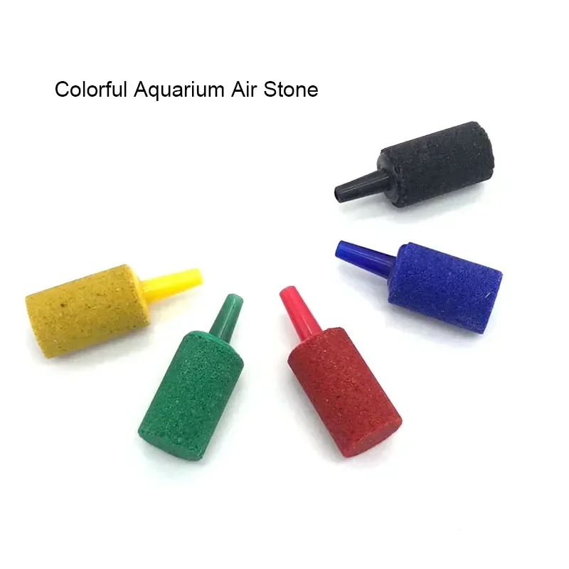 5 stücke 15mm x 25mm kleines Aquarium Aquarium Luft Stein Sauerstoff be lüfter zunehmende Luftblase Teich pumpe hydro po nische Sauerstoff versorgung