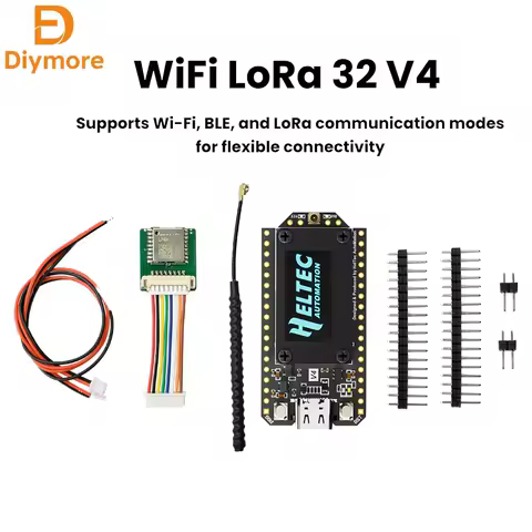 ESP32-S3R2 WIFI LoRa 32 V4 ESP32 Bluetooth WIFI Development Board With 0.96-inch OLED Screen Low-Power IOT Type C Interface
