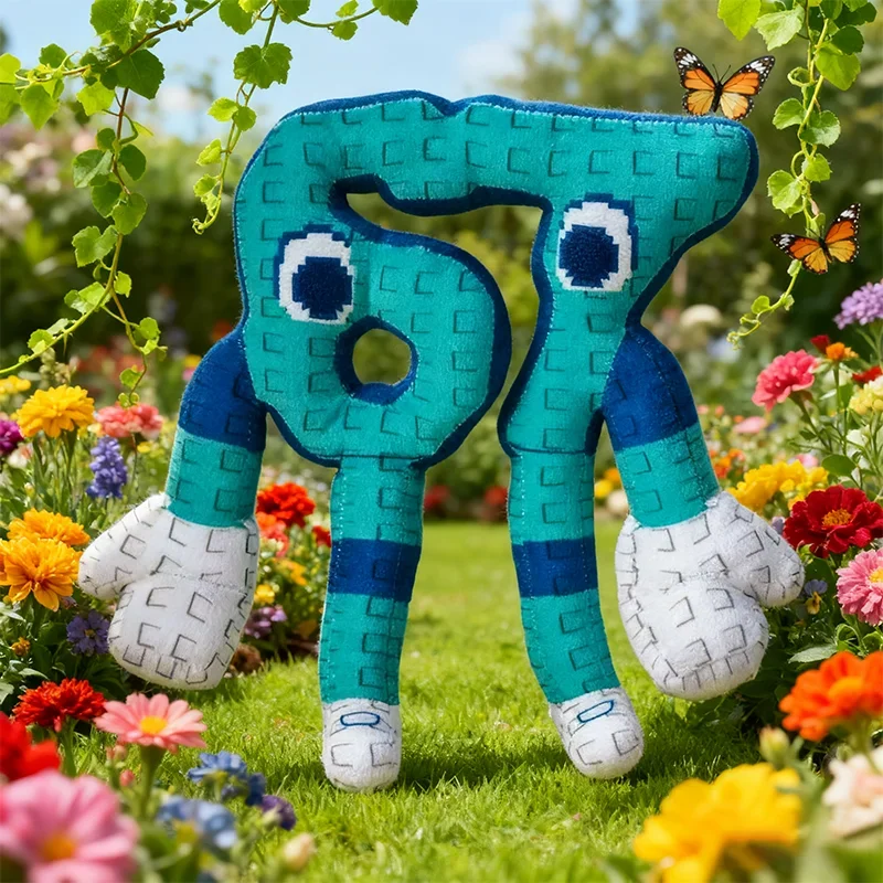 25cm Steal A Brainrot Blue Nr. 67 Plüschtier Anime Spiel Peripheriegeräte Niedliches Haus Gefüllte Puppe Spielzeug Kinder Weihnachten Geburtstagsgeschenke