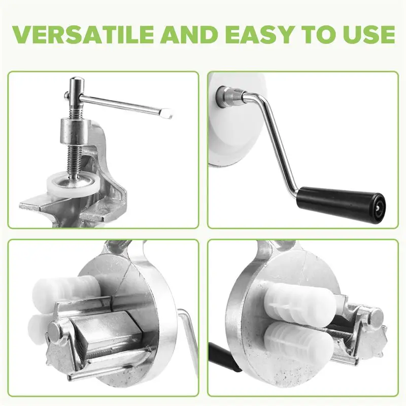 LLCS-Manual Macaroni Maker Portable Hand Cranking Noodles Pressing For Authentic Italian Pasta 1 Piece