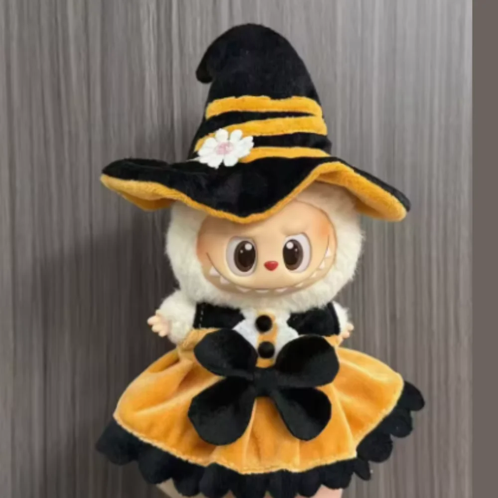 لملابس لابوبو مقاس 17 سم، زي الهالوين DIY، فستان هدية لطيف، ملحقات LA BUBU: نظارات LA BUBU، أحذية LA BUBU (صديقة للاستخدام بنفسك)