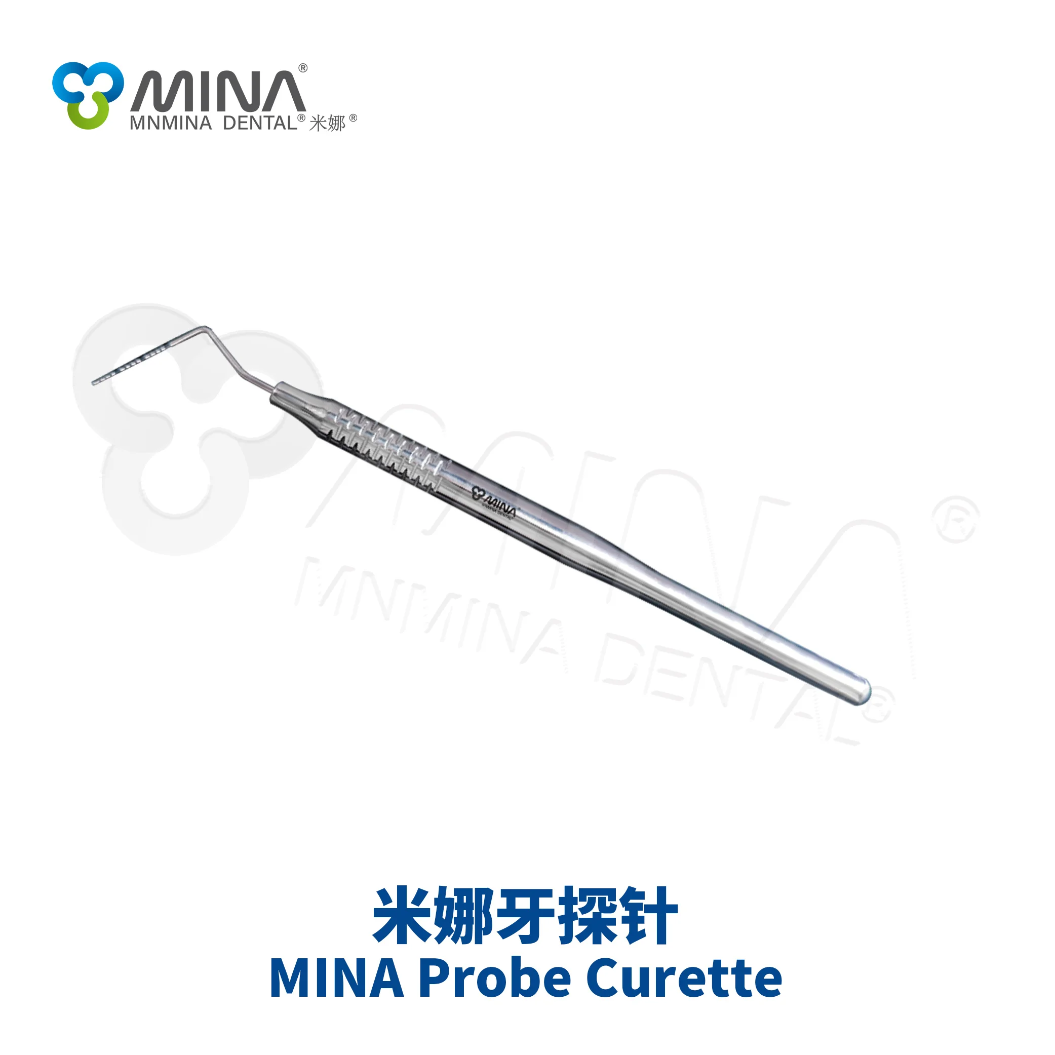 

Зонд-кюретка стоматологическая ручная MINA из нержавеющей стали